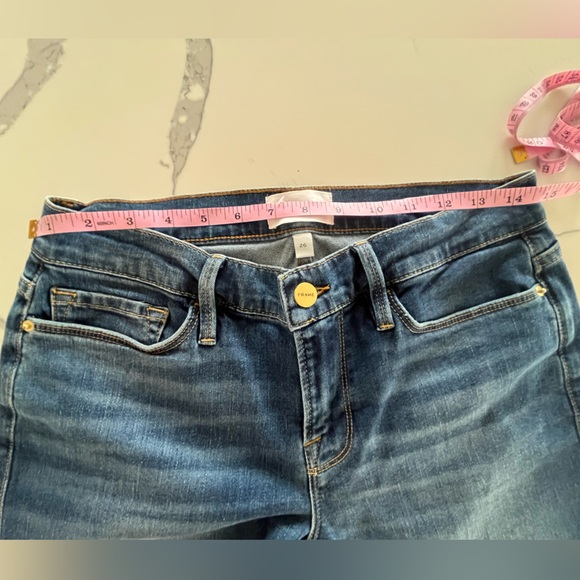 Frame Denim - Le Garçon Boyfriend Jeans - Size 26 - Distressed - Eaton - Picture 10 of 16